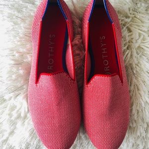 Rothy’s loafer in Lollipop